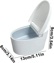 Toilet Ashtray Home Bathroom Storage Cigarette Case With Lid Wall-mounted Plastic Ashtray