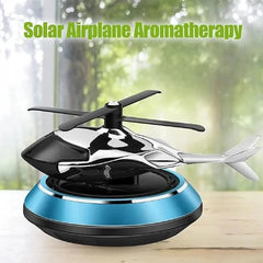 Solar Car Helicopter Solar Aromatherapy Diffuser | Car Diffuser - Solar Powered Helicopter Fragrance Diffuser | Air Car Freshener Long Lasting - Mart Emirates Hub