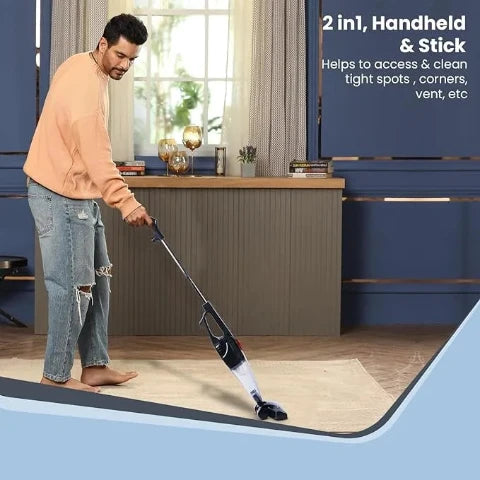 V1 Handheld Vacuum Cleaner  | V1 Handheld Vacuum Cleaner: A sleek V1 handheld vacuum cleaner efficiently cleaning dust from a car interior.