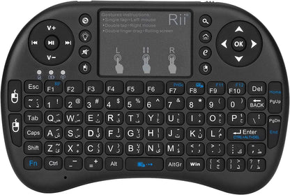 Mini Bluetooth Keyboard | Mini Keyboard with Touchpad, Portable Wireless Keyboard