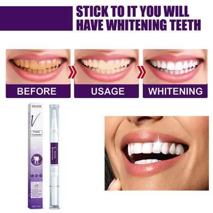 Purple whitening toothpaste brightening color corrector teeth whitening for sensitive teeth 50ml
