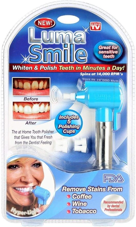 Tooth whitening and polish