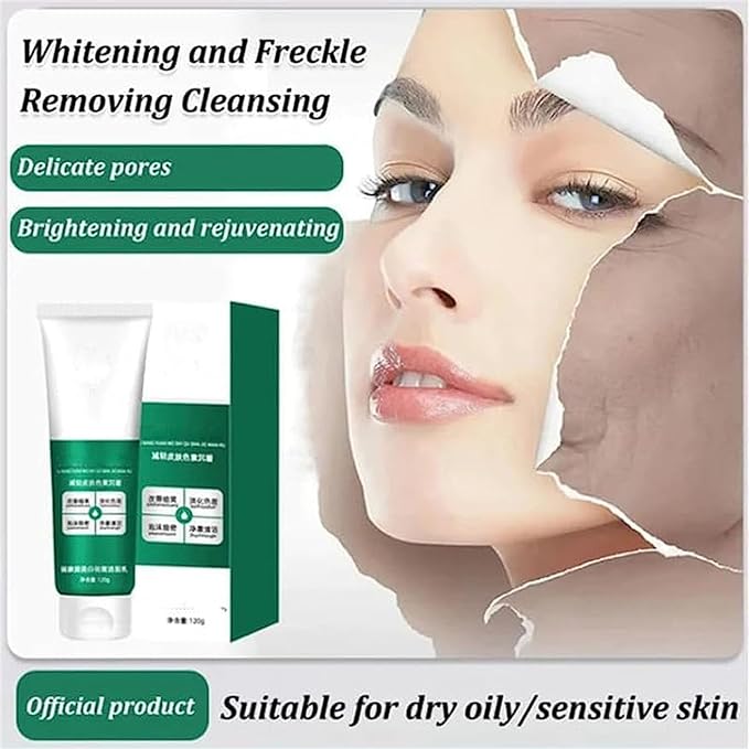 Whitening Facial Cleanser | Whitening Facial Wash Deep Cleansing Moisturizing Brighten Face Products