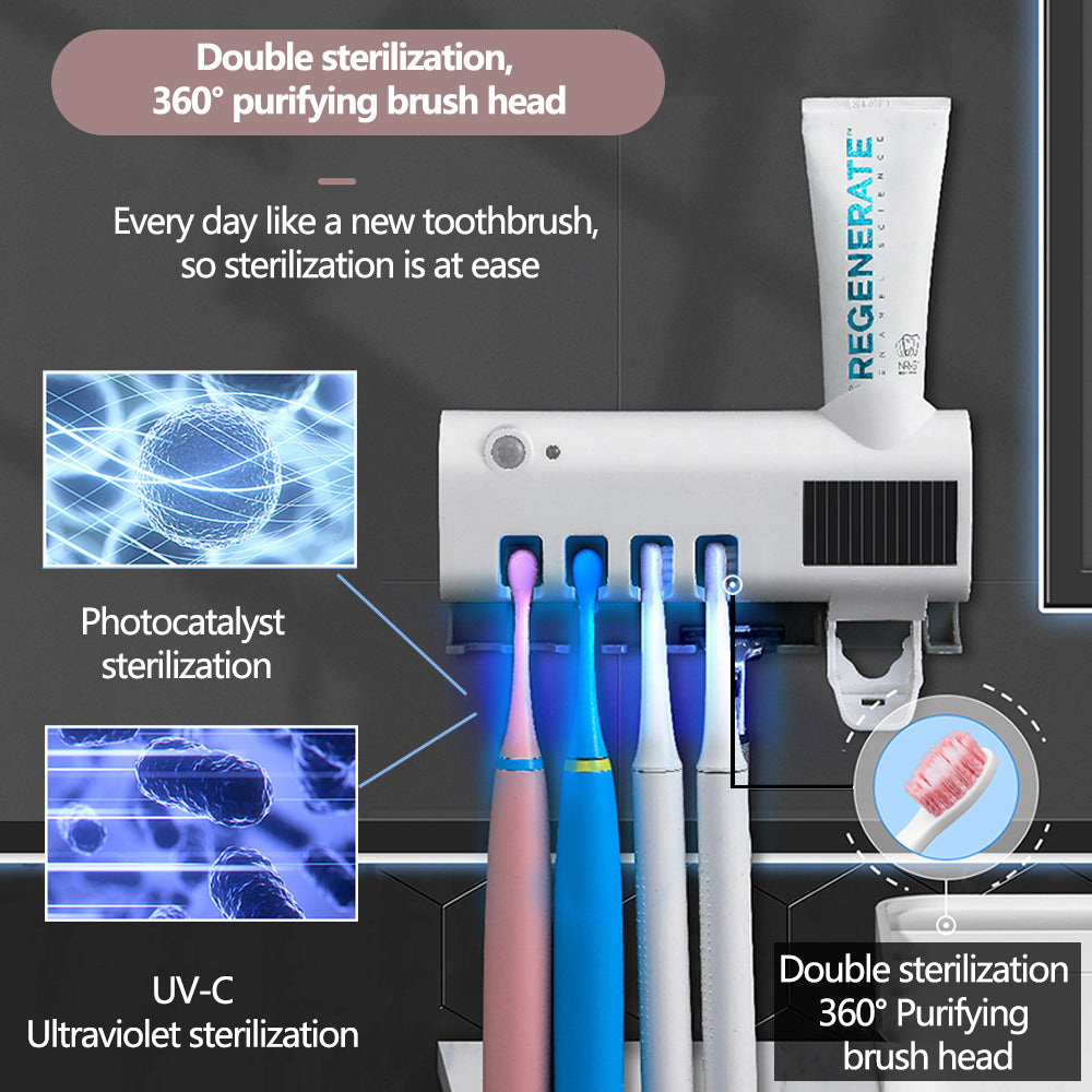 Multifunctional toothbrush sterilizer /معقم فرشاة الأسنان متعدد الوظائف