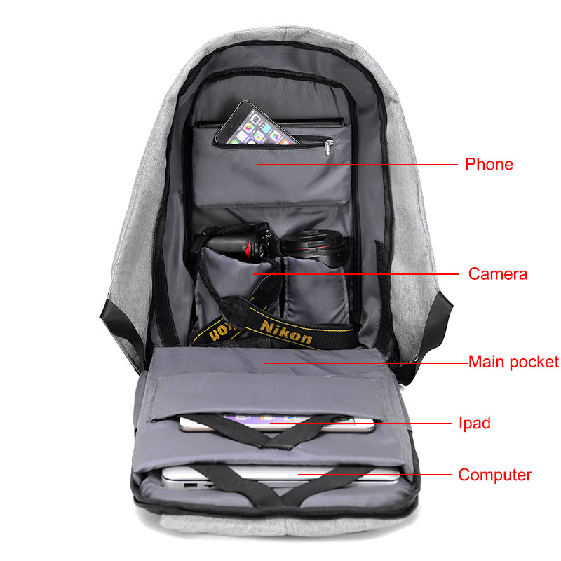 Anti Theft Backpack Bag - Mart Emirates Hub