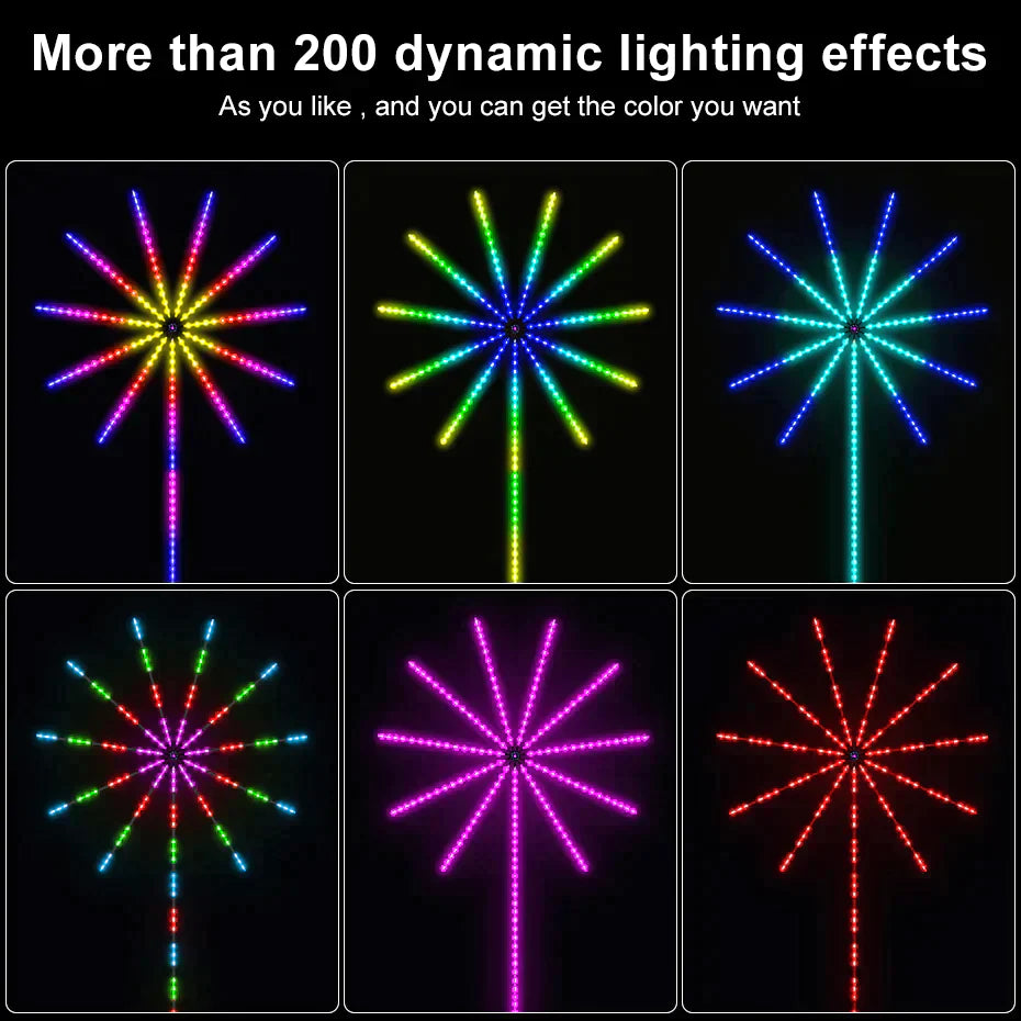 Smart Firework LED Lights